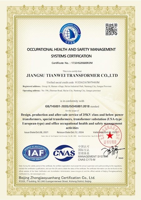 OCCUPATIONAL HEALTH AND SAFETY